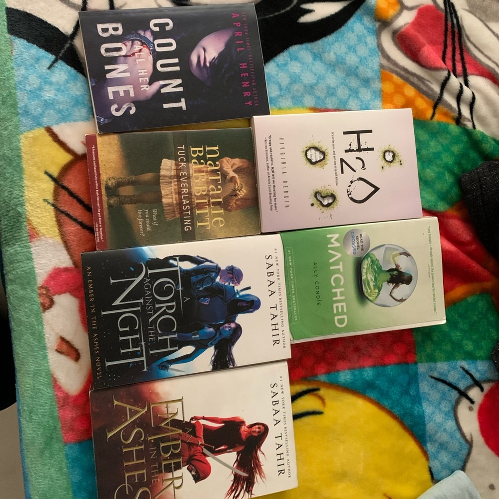 6 books
